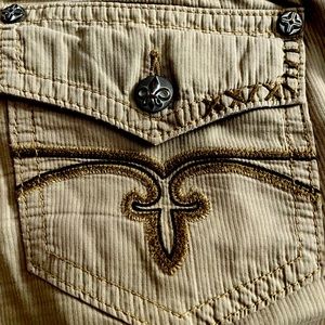 Rock Revival Cropped Cargos